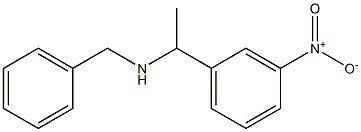 benzyl[1-(3-nitrophenyl)ethyl]amine Struktur