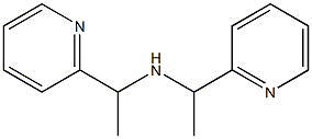 bis[1-(pyridin-2-yl)ethyl]amine Struktur