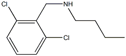 butyl[(2,6-dichlorophenyl)methyl]amine Struktur