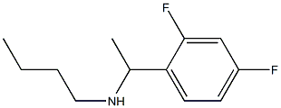 butyl[1-(2,4-difluorophenyl)ethyl]amine Struktur