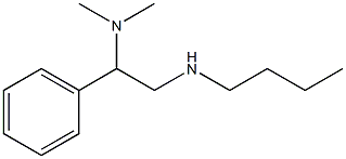 butyl[2-(dimethylamino)-2-phenylethyl]amine Struktur