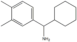 cyclohexyl(3,4-dimethylphenyl)methanamine Struktur