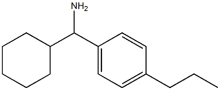 cyclohexyl(4-propylphenyl)methanamine Struktur