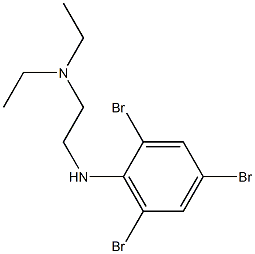 diethyl({2-[(2,4,6-tribromophenyl)amino]ethyl})amine Struktur