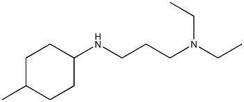 diethyl({3-[(4-methylcyclohexyl)amino]propyl})amine Struktur