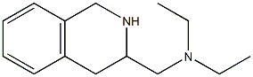 diethyl(1,2,3,4-tetrahydroisoquinolin-3-ylmethyl)amine Struktur