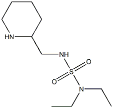 diethyl[(piperidin-2-ylmethyl)sulfamoyl]amine Struktur