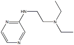 diethyl[2-(pyrazin-2-ylamino)ethyl]amine Struktur