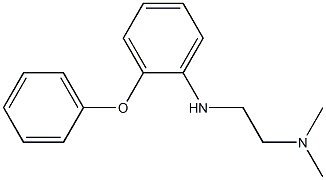 dimethyl({2-[(2-phenoxyphenyl)amino]ethyl})amine Struktur