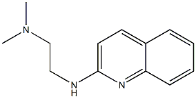 dimethyl[2-(quinolin-2-ylamino)ethyl]amine Struktur