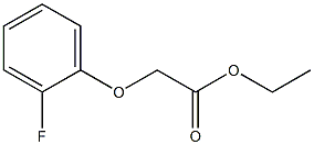 ethyl 2-(2-fluorophenoxy)acetate Struktur