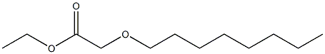 ethyl 2-(octyloxy)acetate Struktur