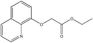 ethyl 2-(quinolin-8-yloxy)acetate Struktur