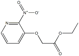 ethyl 2-[(2-nitropyridin-3-yl)oxy]acetate Struktur