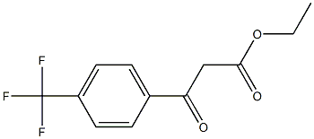 ethyl 3-oxo-3-[4-(trifluoromethyl)phenyl]propanoate Struktur