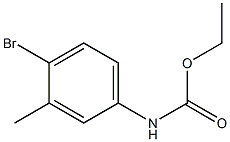 ethyl 4-bromo-3-methylphenylcarbamate Struktur