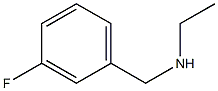 ethyl[(3-fluorophenyl)methyl]amine Struktur