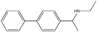 ethyl[1-(4-phenylphenyl)ethyl]amine Struktur