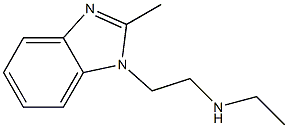 ethyl[2-(2-methyl-1H-1,3-benzodiazol-1-yl)ethyl]amine Struktur