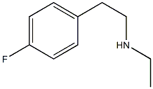 ethyl[2-(4-fluorophenyl)ethyl]amine Struktur