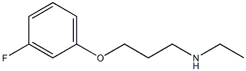 ethyl[3-(3-fluorophenoxy)propyl]amine Struktur