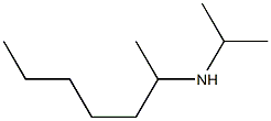 heptan-2-yl(propan-2-yl)amine Struktur