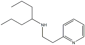 heptan-4-yl[2-(pyridin-2-yl)ethyl]amine Struktur