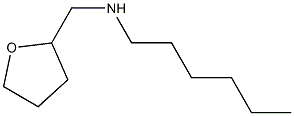 hexyl(oxolan-2-ylmethyl)amine Struktur