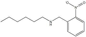 hexyl[(2-nitrophenyl)methyl]amine Struktur