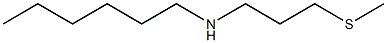 hexyl[3-(methylsulfanyl)propyl]amine Struktur