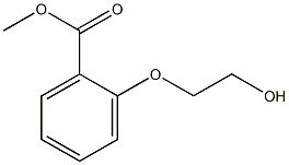 methyl 2-(2-hydroxyethoxy)benzoate Struktur