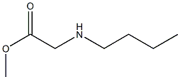 methyl 2-(butylamino)acetate Struktur