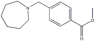 methyl 4-(azepan-1-ylmethyl)benzoate Struktur