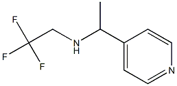 N-(1-pyridin-4-ylethyl)-N-(2,2,2-trifluoroethyl)amine Struktur