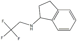 N-(2,2,2-trifluoroethyl)indan-1-amine Struktur