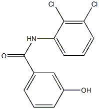 N-(2,3-dichlorophenyl)-3-hydroxybenzamide Struktur