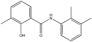 N-(2,3-dimethylphenyl)-2-hydroxy-3-methylbenzamide Struktur