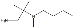 N-(2-amino-1,1-dimethylethyl)-N-butyl-N-methylamine Struktur