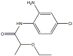 N-(2-amino-4-chlorophenyl)-2-ethoxypropanamide Struktur