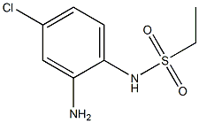 N-(2-amino-4-chlorophenyl)ethanesulfonamide Struktur