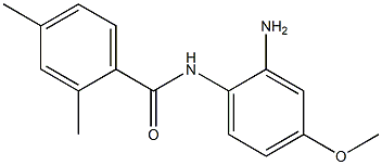 N-(2-amino-4-methoxyphenyl)-2,4-dimethylbenzamide Struktur