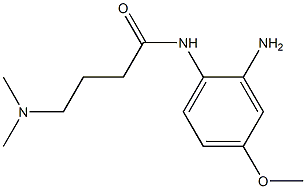 N-(2-amino-4-methoxyphenyl)-4-(dimethylamino)butanamide Struktur