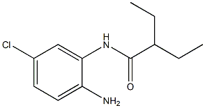 N-(2-amino-5-chlorophenyl)-2-ethylbutanamide Struktur