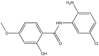 N-(2-amino-5-chlorophenyl)-2-hydroxy-4-methoxybenzamide Struktur