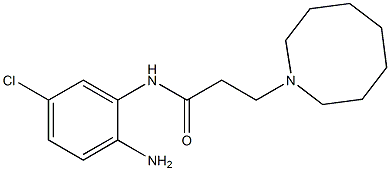 N-(2-amino-5-chlorophenyl)-3-(azocan-1-yl)propanamide Struktur