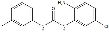 N-(2-amino-5-chlorophenyl)-N'-(3-methylphenyl)urea Struktur