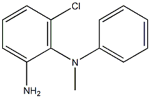 N-(2-amino-6-chlorophenyl)-N-methyl-N-phenylamine Struktur