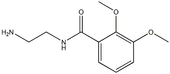 N-(2-aminoethyl)-2,3-dimethoxybenzamide Struktur