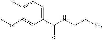 N-(2-aminoethyl)-3-methoxy-4-methylbenzamide Struktur