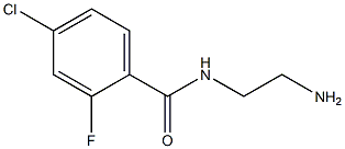 N-(2-aminoethyl)-4-chloro-2-fluorobenzamide Struktur